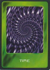 Time - Purple/White checkered spiral
